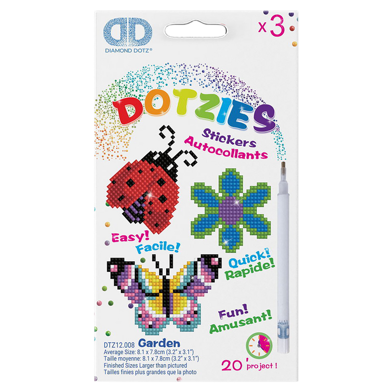 Dotzies Stickers (3)Garden 18x10