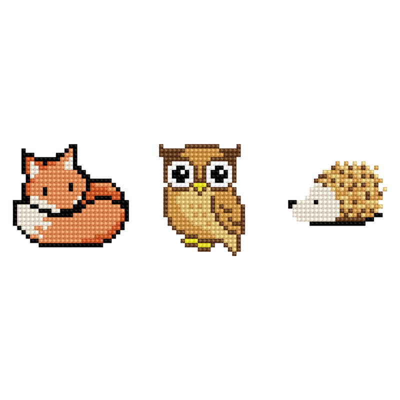 Dotzies Stickers (3) Forest Friends 18x10