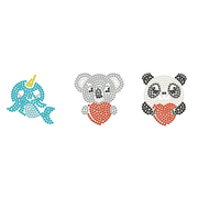 Dotzies Stickers(3) Love you 7,1x7,6