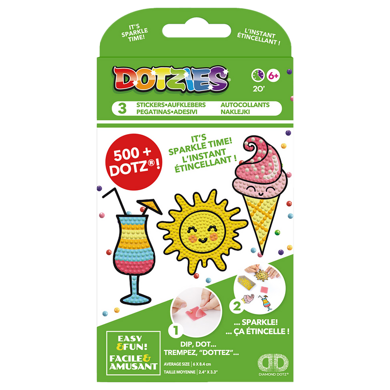 Dotzies Stickers(3) Sunshine 18x10