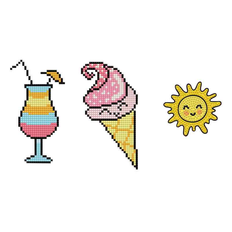 Dotzies Stickers(3) Sunshine 18x10