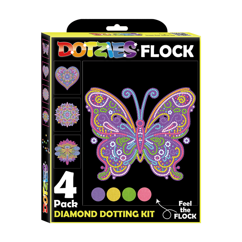 DOTZIES FLOCK - NEON MANDALAS