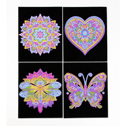 DOTZIES FLOCK - NEON MANDALAS