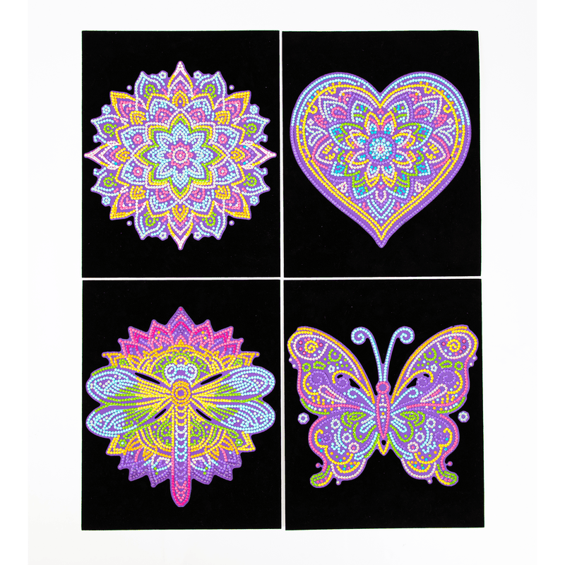 DOTZIES FLOCK - NEON MANDALAS