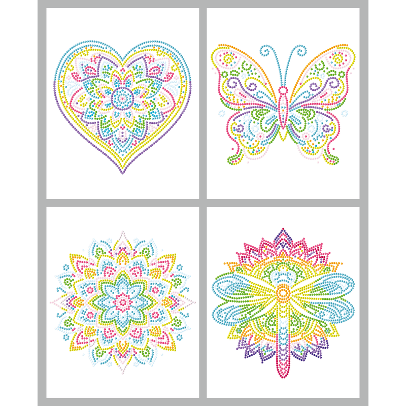 DOTZIES FLOCK - NEON MANDALAS