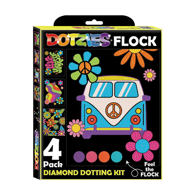 DOTZIES FLOCK - NEON PEACE & LOVE