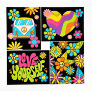 DOTZIES FLOCK - NEON PEACE & LOVE