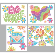 DOTZIES FLOCK - NEON PEACE & LOVE