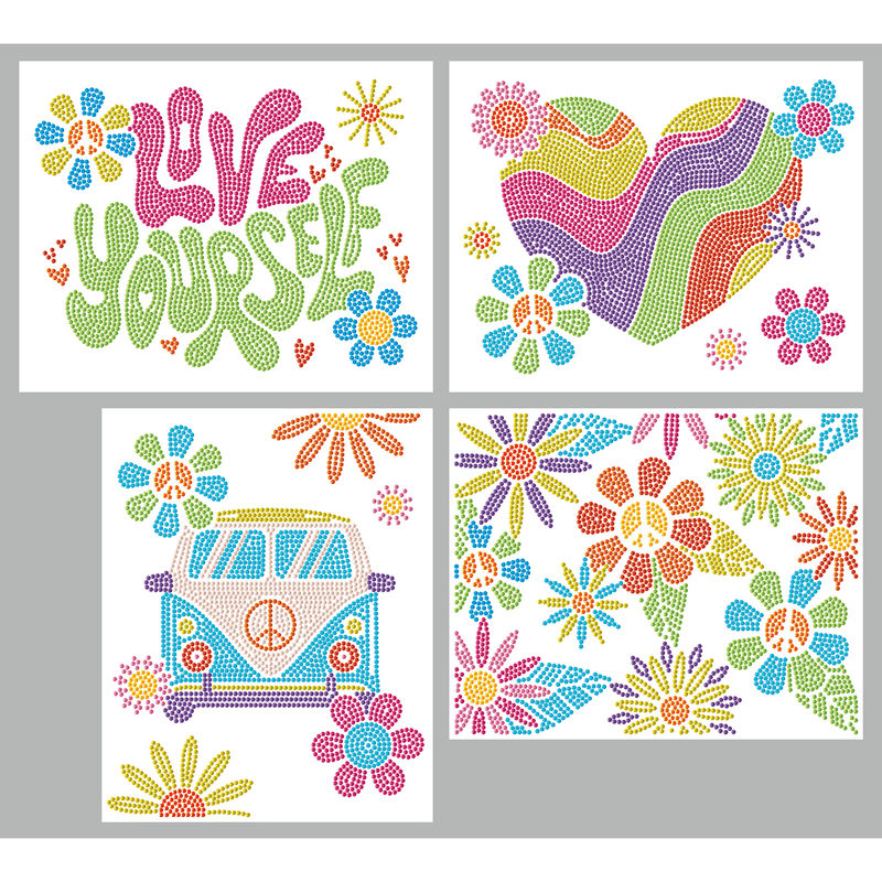 DOTZIES FLOCK - NEON PEACE & LOVE