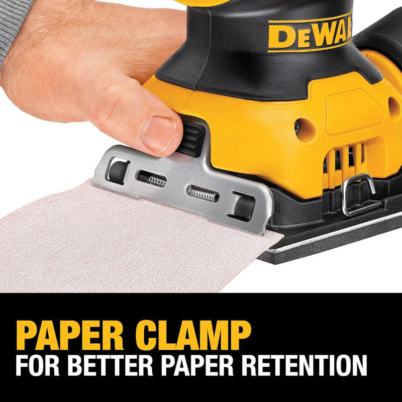 DEWALT DWE6411K 1/4-Sheet Palm Sander, Refurbished