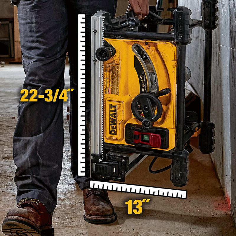 DEWALT DWE7485 8-1/4 in Jobsite Table Saw, Refurbished