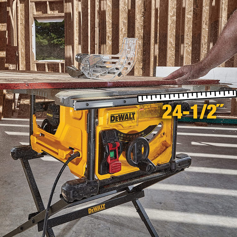 DEWALT DWE7485 8-1/4 in Jobsite Table Saw, Refurbished