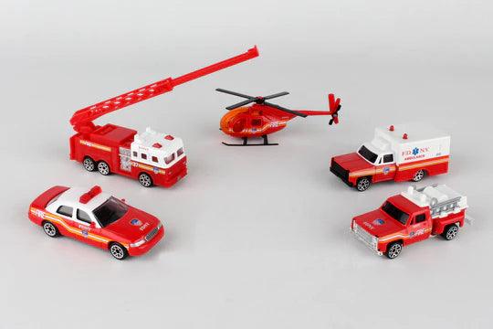 Daron - FDNY 5-Piece Vehicle Gift Set - Limolin 