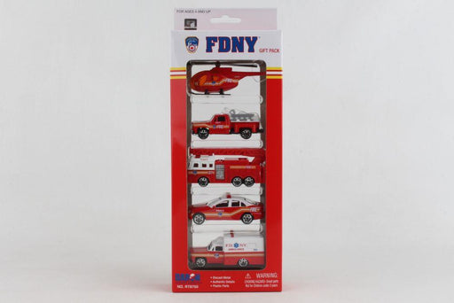 Daron - FDNY 5-Piece Vehicle Gift Set - Limolin 