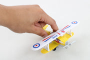 Daron - Fancy Flight Pullback Biplane (12-Pieces) - Limolin 