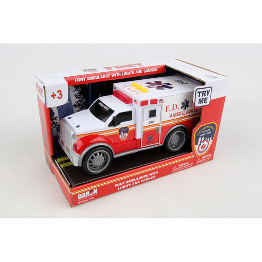 Daron - Fdny Ambulance W/Lights & Sound - Limolin 