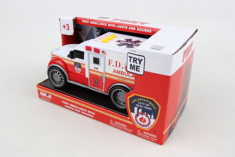 Daron - Fdny Ambulance W/Lights & Sound - Limolin 