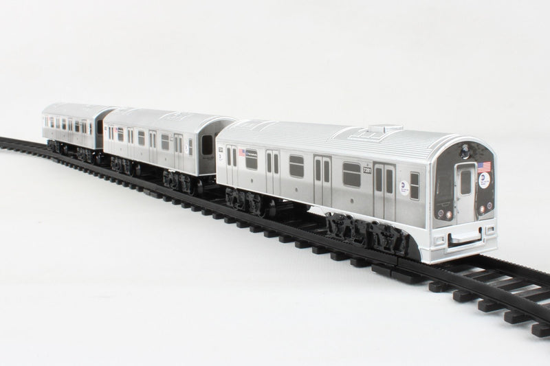 Daron - Mta 3Pc. Subway Train Set W/Track - Limolin 
