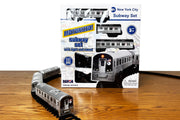 Daron - Mta 3Pc. Subway Train Set W/Track - Limolin 