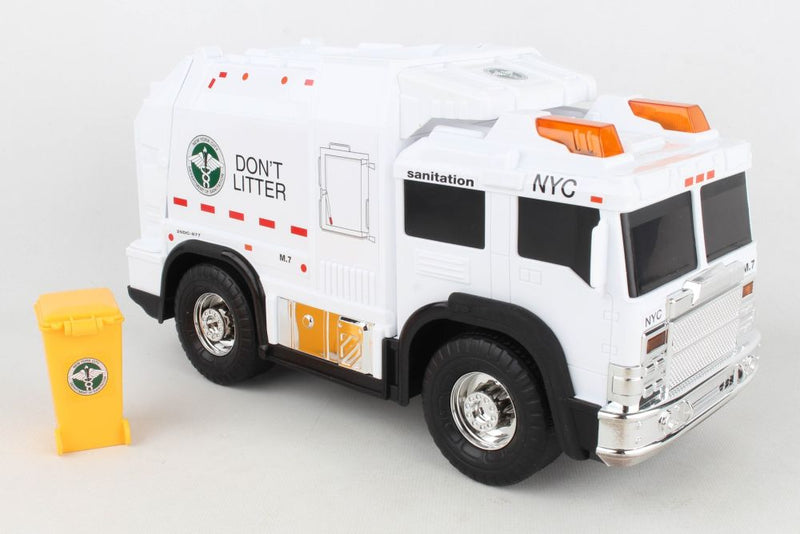 Daron - NYC Sanitation Garbage Truck with Lights & Sound - Limolin 