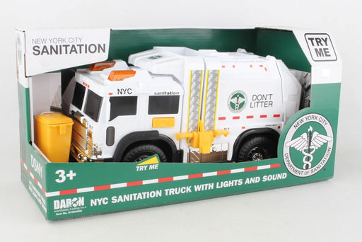 Daron - NYC Sanitation Garbage Truck with Lights & Sound - Limolin 