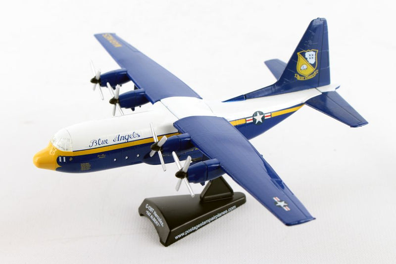 Daron - Postage Stamp C-130 Hercules Fat Albert Blue Angels 1/200 - Limolin 