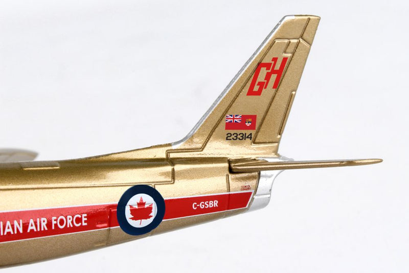 Daron - Postage Stamp Rcaf Canadair Sabre 1/110 Golden Hawk - Limolin 