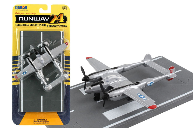 Daron - Runway24 P-38J Silver - Limolin 