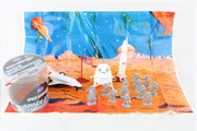 Daron - Space Exploration 20Pc. Playset W/Playmat - Limolin 