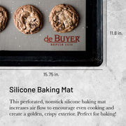 Debuyer - Aerated Silicone Mat Airmat 40x30cm - Limolin 