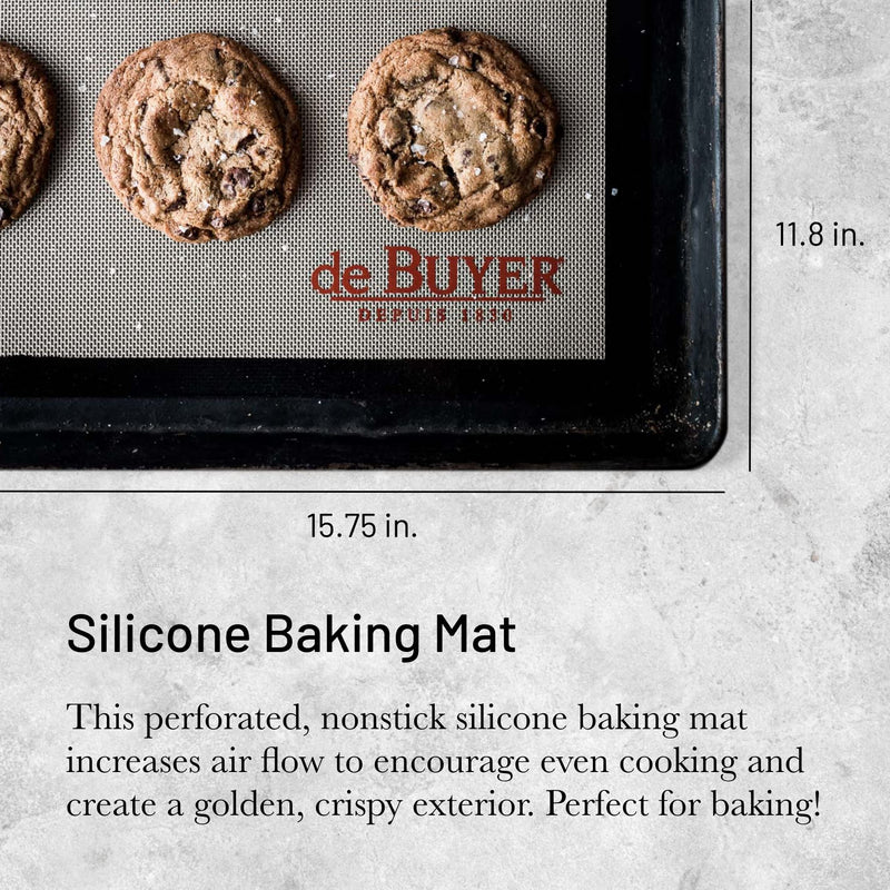 Debuyer - Aerated Silicone Mat Airmat 40x30cm - Limolin 