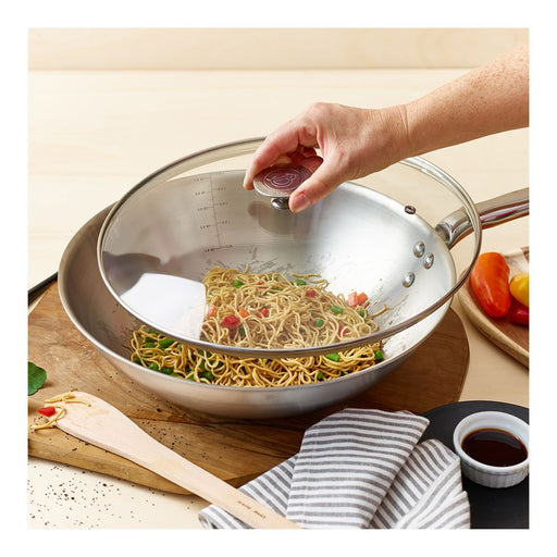 Debuyer - Choc Extreme, Glass Lid, 32cm - Limolin 