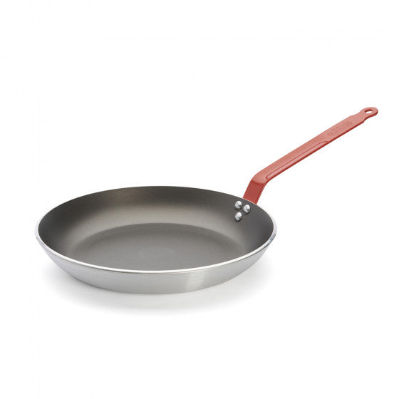 Debuyer - Choc, Frypan Round Non-Stick 32cm Red Handle - Limolin 