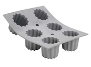 Debuyer - Elastomoule Bordelais Fluted Cakes Silicone Mold 6 - Limolin 