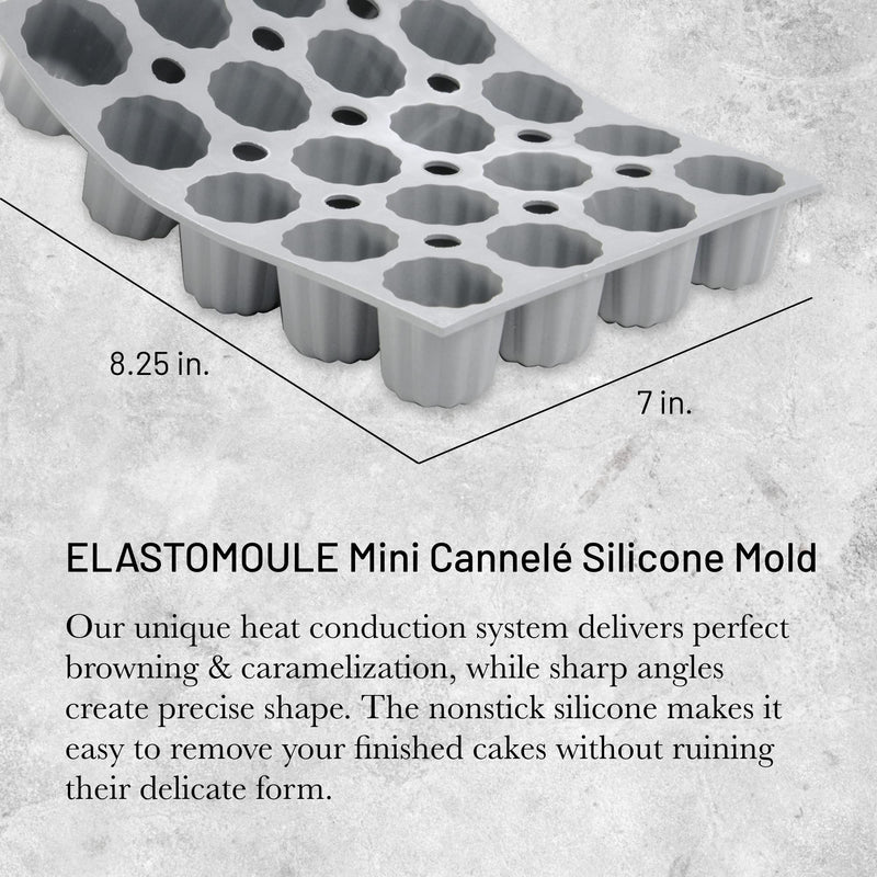 Debuyer - Elastomoule Bordelais Mini Silicone Mold 20 - Limolin 