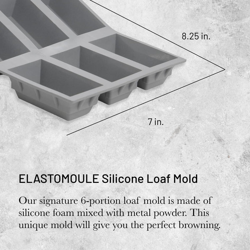 Debuyer - Elastomoule Loafs Silicone Mold 6 - Limolin 