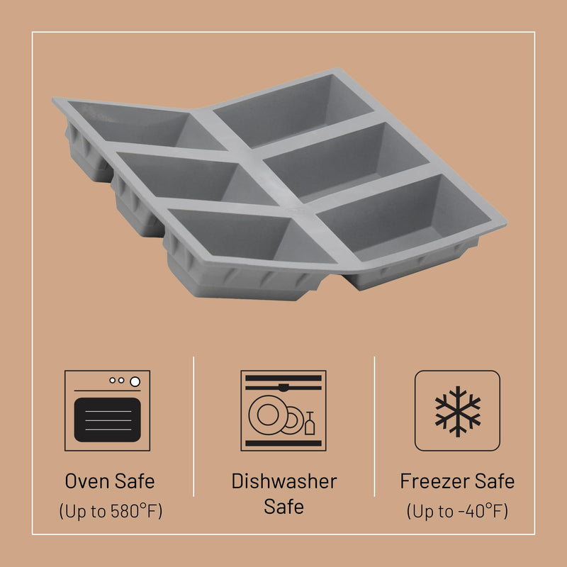 Debuyer - Elastomoule Loafs Silicone Mold 6 - Limolin 