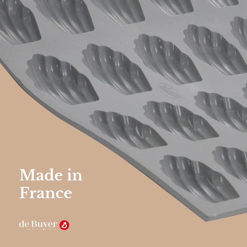Debuyer - Elastomoule Madeleines Mini Silicone Mold 20 - Limolin 