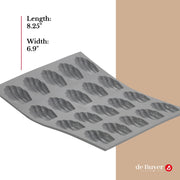 Debuyer - Elastomoule Madeleines Mini Silicone Mold 20 - Limolin 