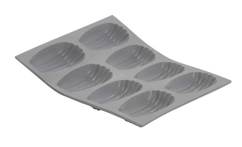 Debuyer - Elastomoule Madeleines Silicone Mold 8 - Limolin 