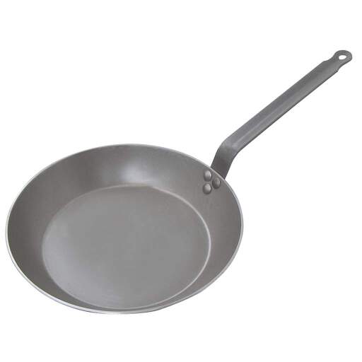 Debuyer - Frypan Round Steel Layonnaise Carbone Plus 24cm/9.4" - Limolin 