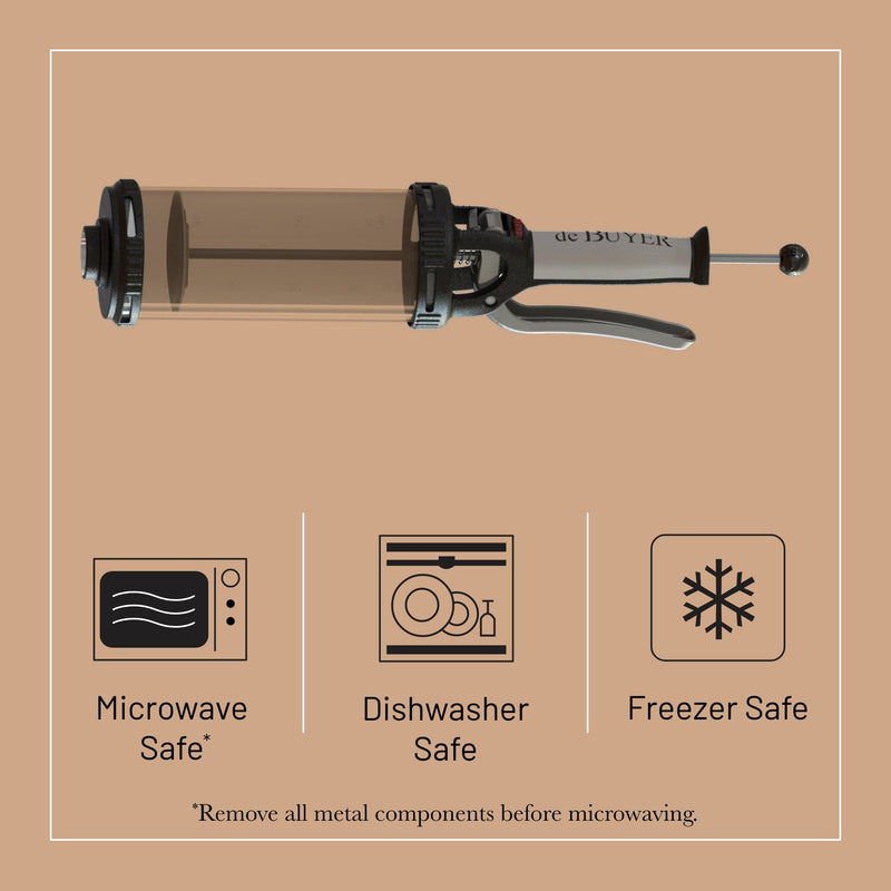 Debuyer - Le Tube Pastry Gun w/13 Cookie Discs - Limolin 