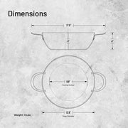 Debuyer - Mineral B, Country Frypan 32cm 2 Handles - Limolin 