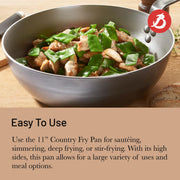 Debuyer - Mineral B Element, Country Frypan 28cm - Limolin 