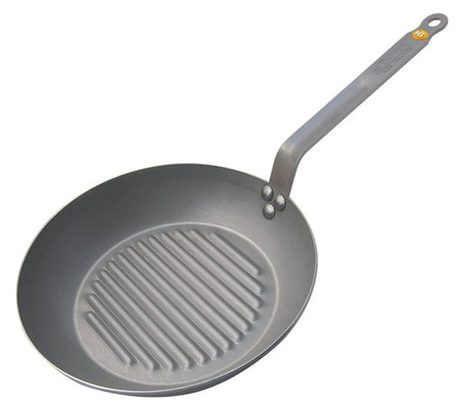 Debuyer - Mineral B Element, Round Grill Pan 26cm - Limolin 