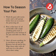 Debuyer - Mineral B Element, Round Grill Pan 26cm - Limolin 