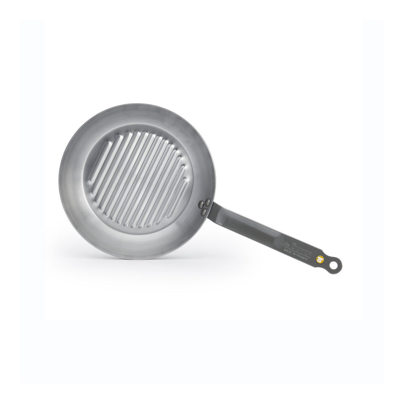 Debuyer - Mineral B Element, Round Grill Pan 26cm - Limolin 