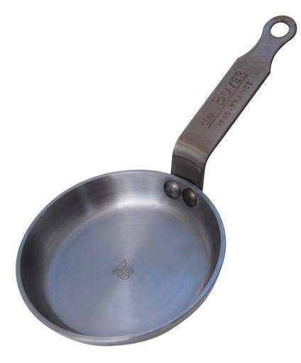Debuyer - Mineral B Element, Steel Blinis Pan 12cm - Limolin 