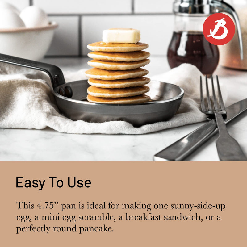 Debuyer - Mineral B Element, Steel Blinis Pan 12cm - Limolin 