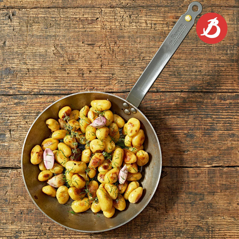 Debuyer - Mineral B Element, Steel, Frypan 26cm, Round - Limolin 